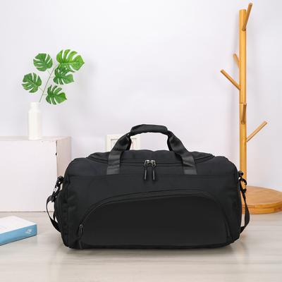 New Leisure Sports Fitness Bag Unisex Fashion High Capacity Short Distance Travel Bag Dry and Wet Separation Independent Shoe Pocket Nylon Luggage Bag