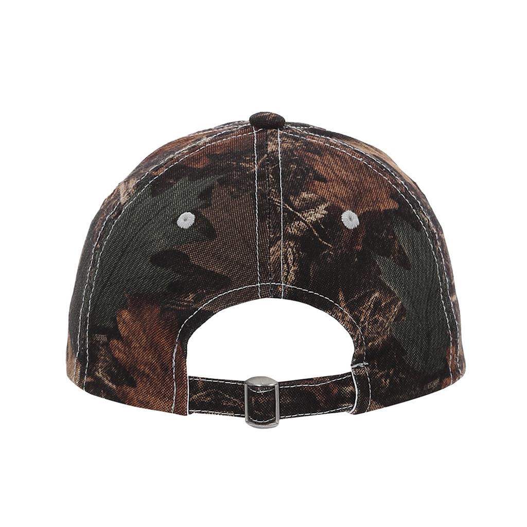 EEERRR Real Tree Camo Pattern Ball Cap Brown