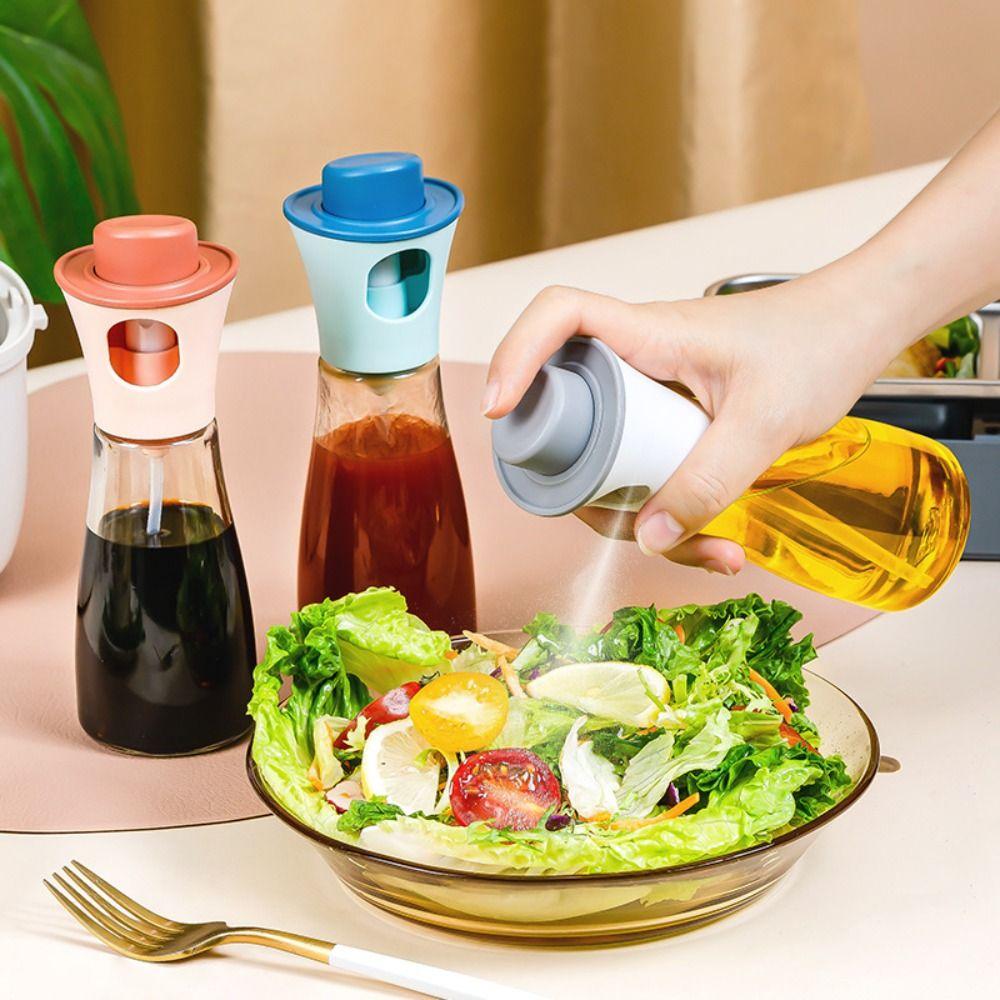 Soy Sauce Seasoning Condiment Bottle Glass Olive Oil Spray Bottle New Spray Oil Dispenser Barbecue