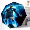 Baskılı Cristiano Ronaldo Katlanır Şemsiye, Dış Mekan, Boş Zaman ve Seyahat Şemsiyesi, Dayanıklı Şemsiye Kumaşı, Doğum Günü ve Tatil Hediyesi