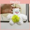 Adorable Long-haired Yeti Plush Keychain Cute Monster Doll Bag Charm For Kids