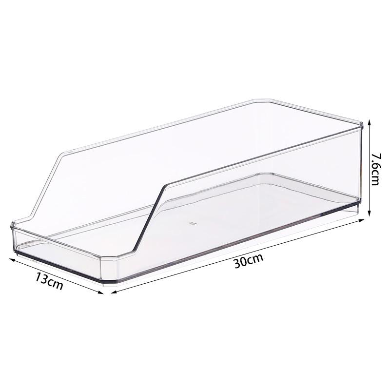 Food-Grade Transparent Refrigerator Storage Box – Large Capacity for Kitchen Organizing
