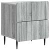 Nightstand Set of 2 Grey Sonoma 43 x 34.5 x 49.5 cm