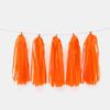 35cm DIY Paper Tassels for Children's Birthday, Wedding, or Festival Decorations - 5pcs/pack