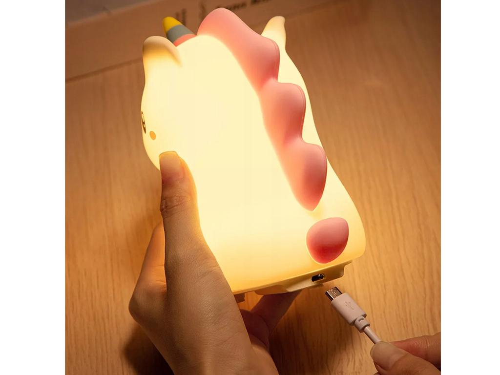Silicone LED Unicorn Night Light Soft Wireless Unicorn + Remote Control