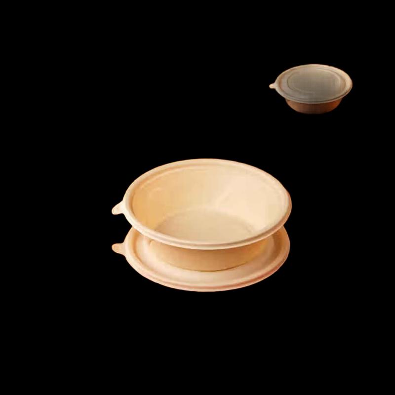 

Disposable Biodegradable Corn Starch Round Food Container