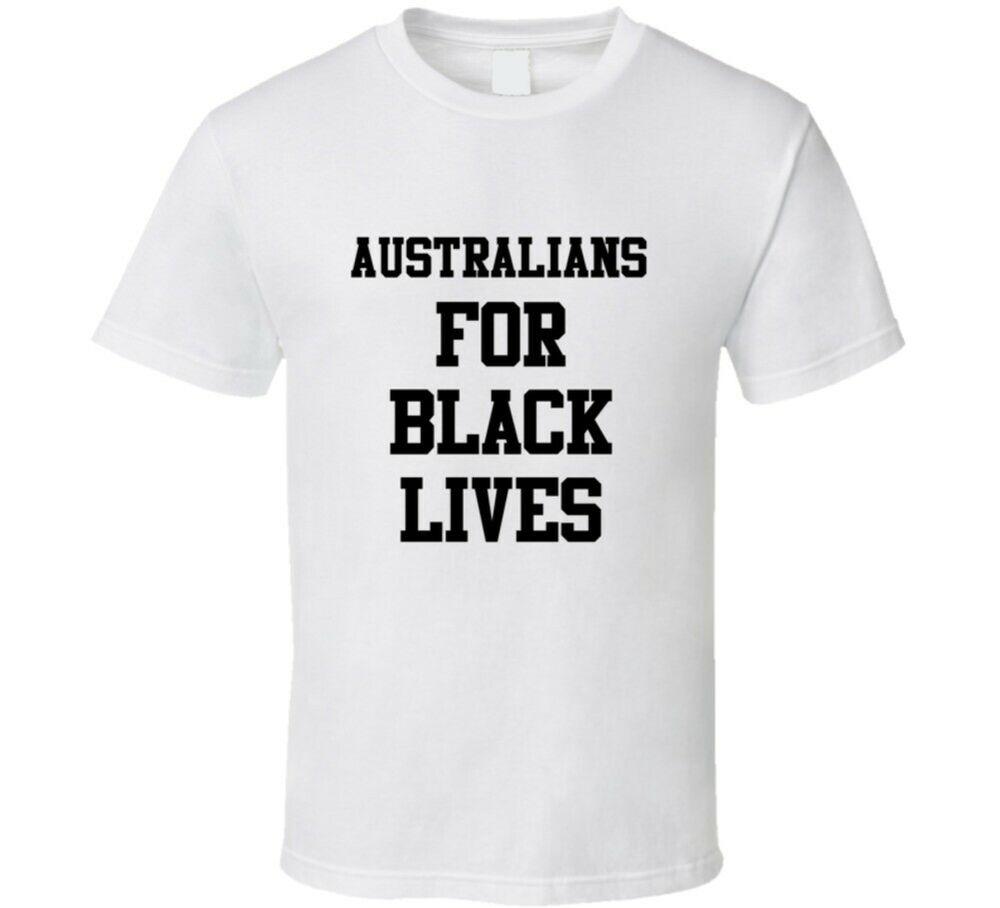 

Футболки унисекс «Австралийцы, Black Lives, солидарность, осведомленность о социальной несправедливости»