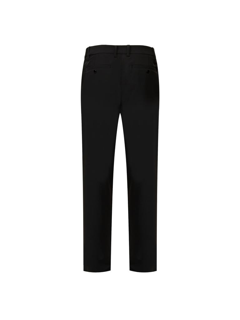 WIDEANGLE To Essential Slim Fit Pants M_Black