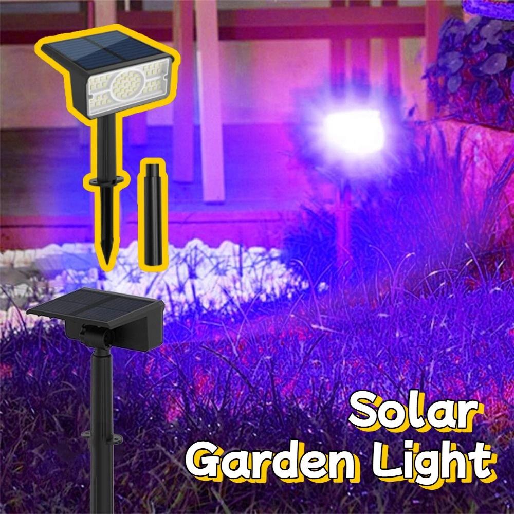 Solar Powered Solar Garden Light Automatic Light Sensor Wireless Solar Lawn Lamp Waterproof 49LED Solar Landscape Light