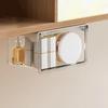 1Pcs Plastic Drawer Style Storage Box Self Adhesive Large Capacity Makeup Storage Container Transparent Space Saving