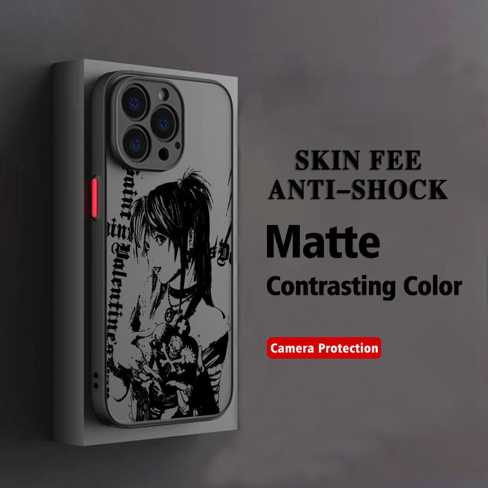 HOT Luxury Clmj Death Note Misa Phone Case For iPhone 17 16e 16 15 14 13 12 11 Mini Pro Air  Max X XR XSMax 7 8 6 Plus Matte