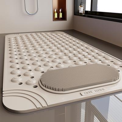 Bathroom Non-Slip Mat Waterproof Toilet Household Children Anti-Drop Hollow Foot Mat Bath Shower Room Toilet Floor Mat