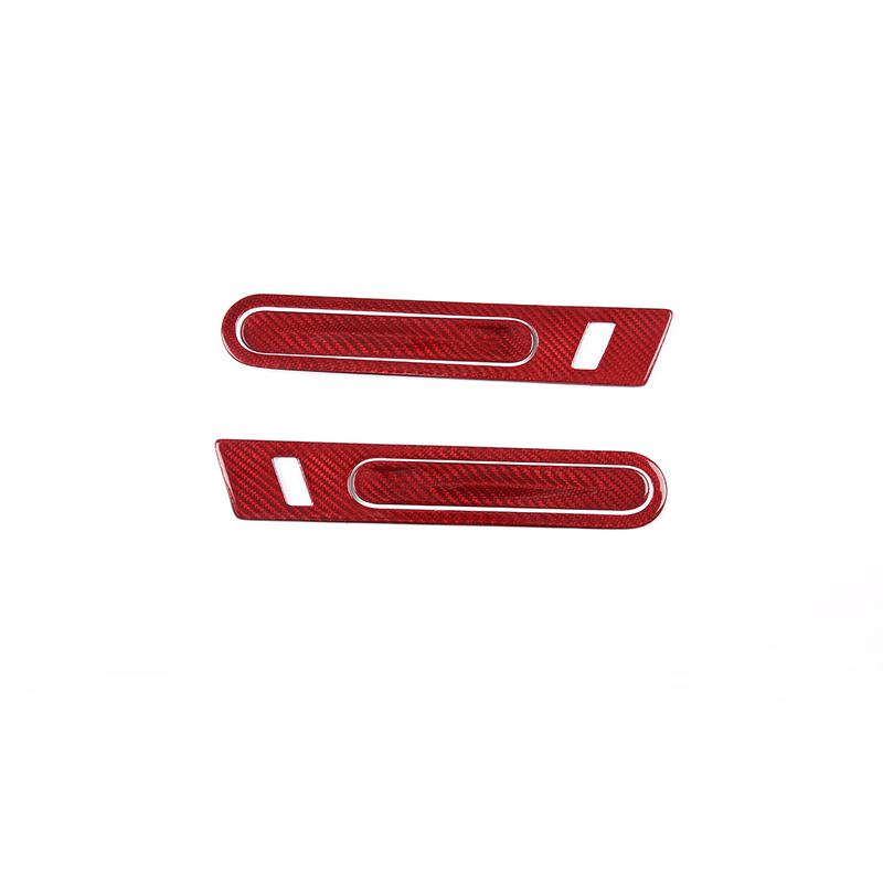 For Nissan GTR R35 2008-2016 Real Carbon Fiber Car Door Outer Handle Decorative Sticker Car Accessories