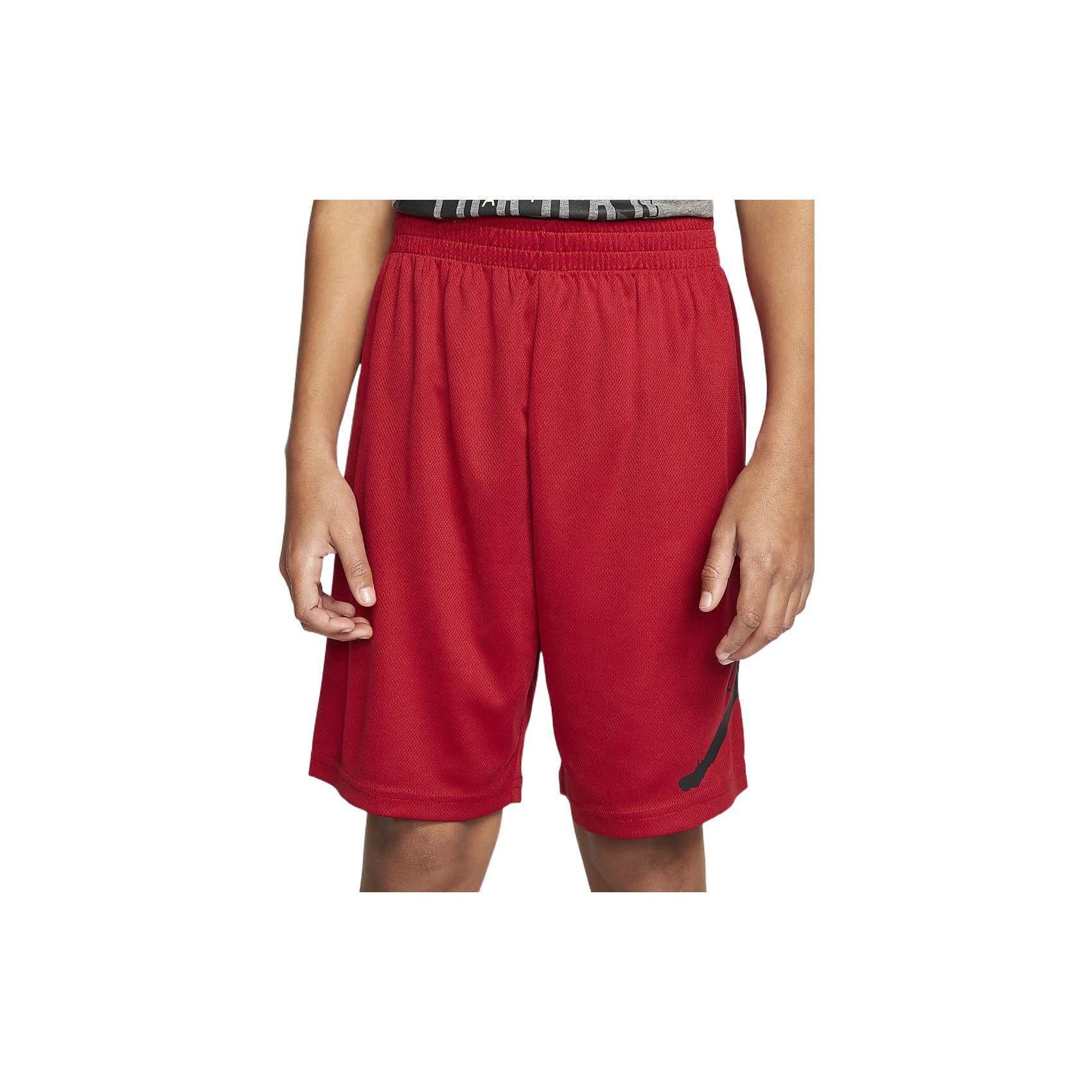 

Jordan Logo Print Straight Leg Shorts Kids shorts Gym-Red CZ2058-687 L