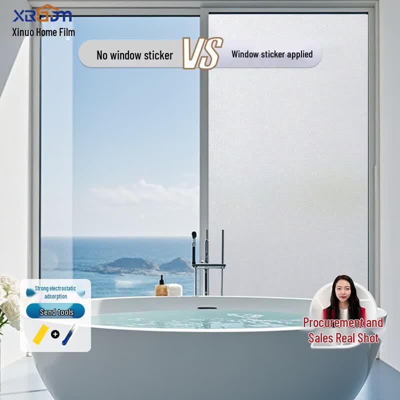 Xinuo Static Cling Privacy Window Film