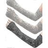 2026 Hot!!  3 Pairs Women Lace Arm Sleeves Long Lace Gloves Fingerless Arm Covers Warmers Black White Pink