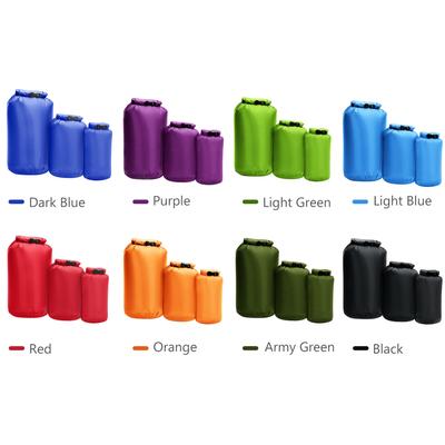 3 Stück wasserdichte Trockentasche Rolltop Trockensack zum Kajakfahren Bootfahren Angeln Schwimmen
