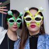Big Eyed Alien Sunglasses Funny Happy Birthday Party Glasses Self S Props Fashion Children Adult Decorative Eyewear