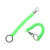 Lanyard Portachiavi Estensibile Molla Elastica Ganci per Chiavi Portachiavi Moschettone Anti-smarrimento