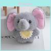 Elephant Stuffed Toy With Fluffy Plush Material For Gift And Nursery Decoration