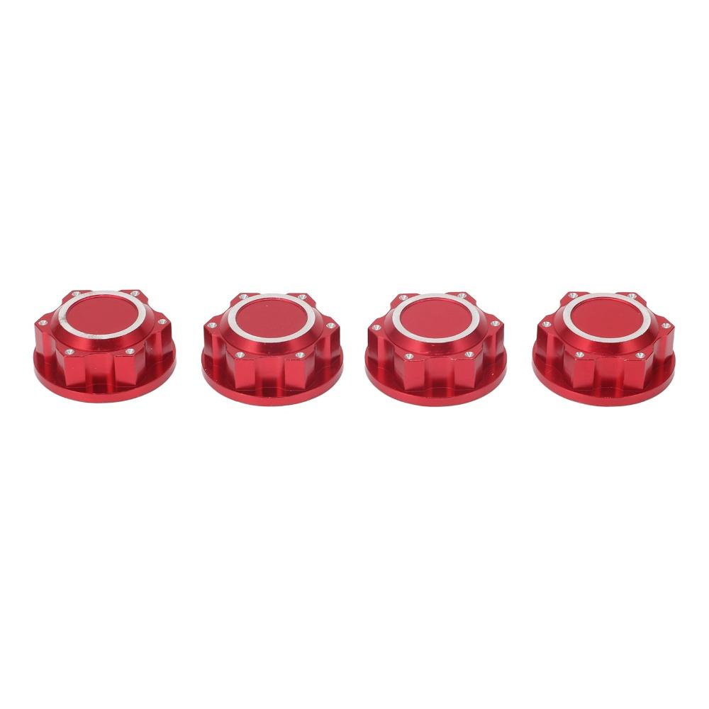 4Pcs Aluminum Alloy Wheel Lock Nuts for ARRMA 1/5 Kraton 8S RC Car For RC Crawler