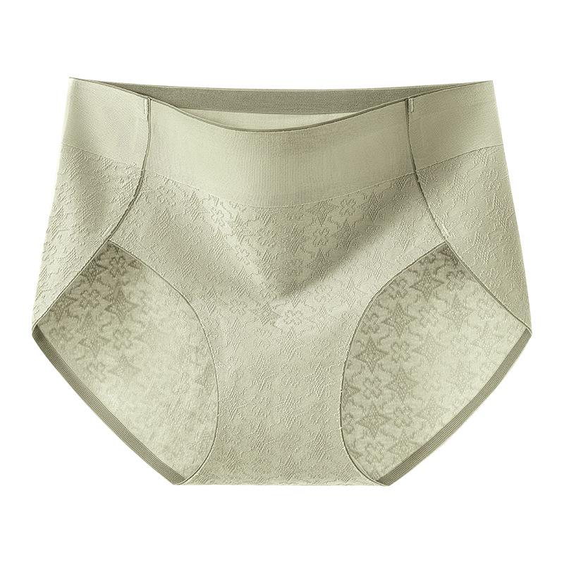 Women's Seamless Summer Cotton Panties - Antibacterial, Breathable, Thin, All-Cotton Crotch, Ideal for Teenage Girls.