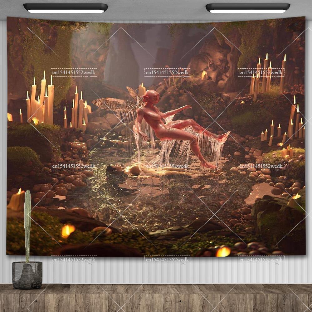 Melanie Martinez New Portals Music Album Cover Wall Flag Tapestry Meme Tapestry Aesthetic Room Decoration Party Backdrops