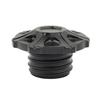 Gas Cap Vented Cross Fuel Tank Cap For Harley Touring Road King Street Glide Sportster 883 Dyna Softail 96-2020 Motorcycle Black