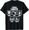I Support LGBTQ Shirt Pride Month T-Shirt