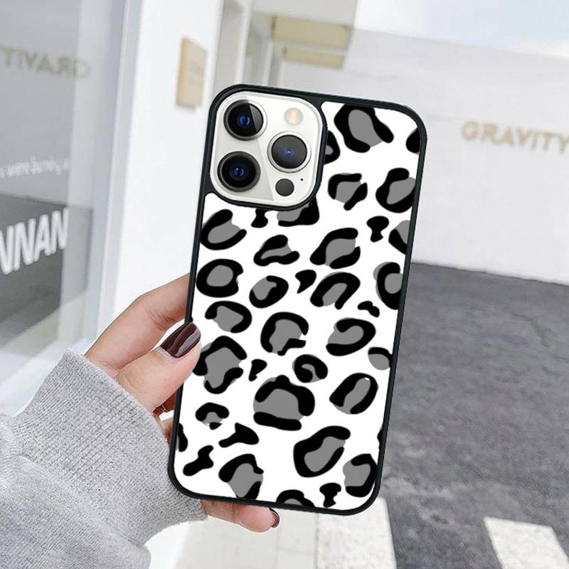 Fashion Leopard Print Phone Case For iPhone 17 Air 15 16 Cover  11 13 14 Pro Max 12 Plus Max Fundas