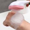1pcs Manual Silicone Cat Claw Face Brush, Long Handle Soft Bristle Facial Cleansing Brush, Deep Cleaning Tool For Facial Dirt