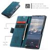 CASEME 013 Series For Samsung Galaxy S25 Ultra Case Card Holder Stand Leather Phone Cover