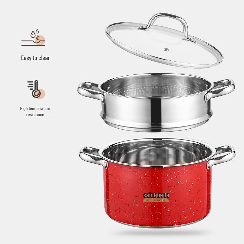SHENG BI DE 201 Stainless Steel Steamer Pot