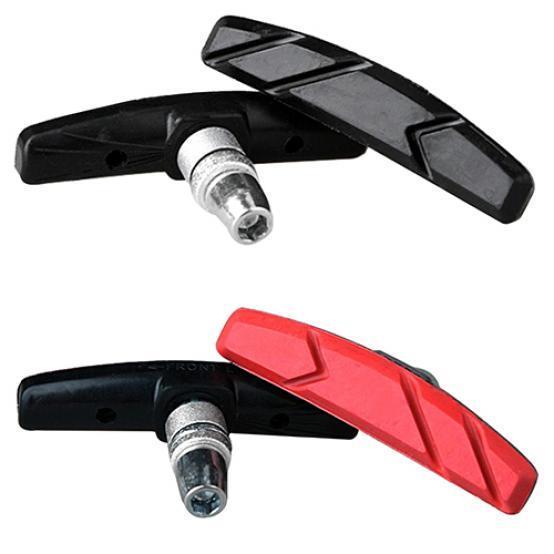 1 Paar Mountain Road Fahrrad Radfahren Gummi V Bremse Halter Schuhe Pads Blöcke