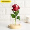Wedding Birthday Valentine Day Present Eternal Rose Flower Vivid Luminous Ornament For Women Mom Girlfriend Wife Household Decoration