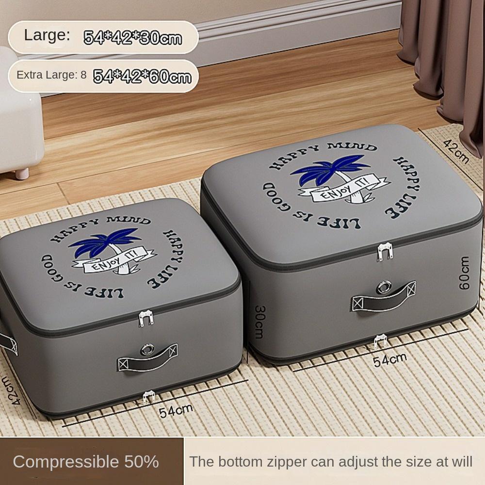 Large Capacity Duvet Storage Bag Space Saving Closet Cabinet Organizer  for Bedroom