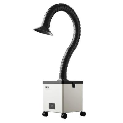 Extractor de humos de soldadura 85W sin escobillas Absorbedor de humo con filtros de 3 etapas