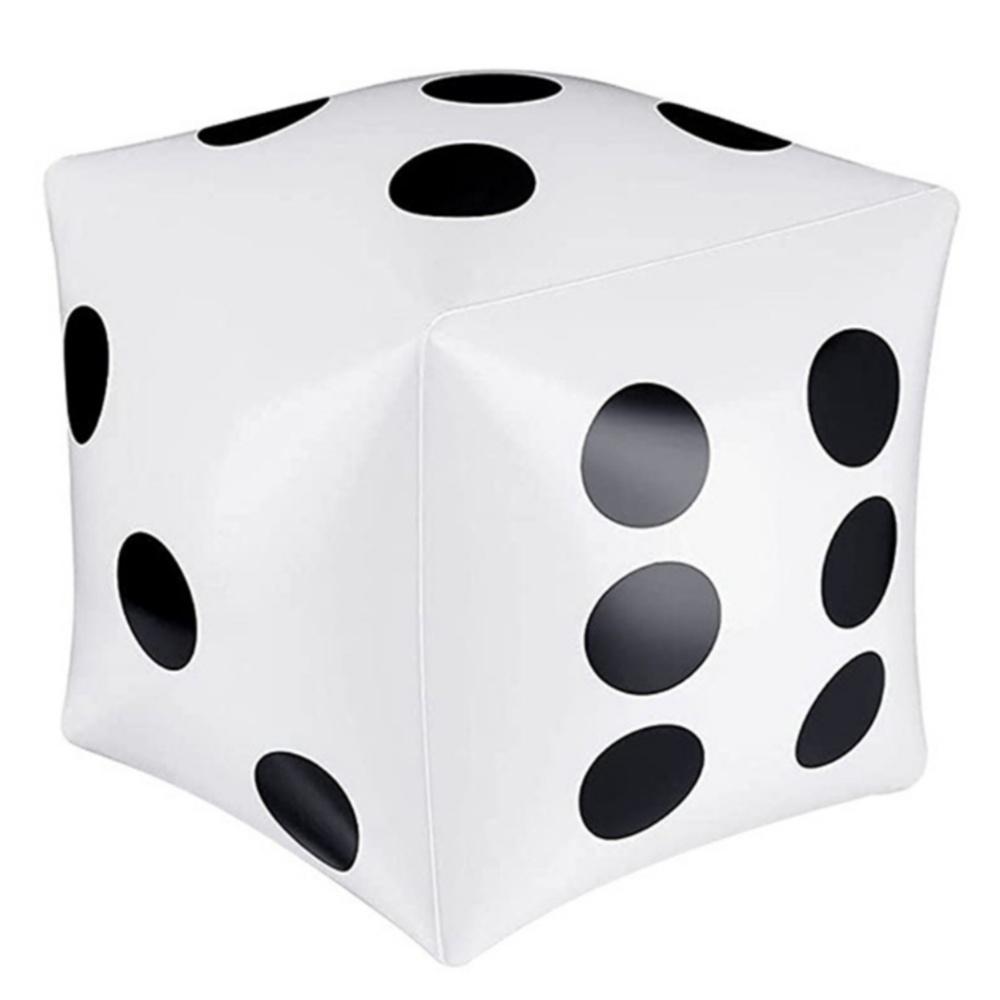 Funny Outdoor Inflatable Dice Pool Halloween Party Games Entertainment Dot Diagonal Giant Child Adults Game Play Cube Toy