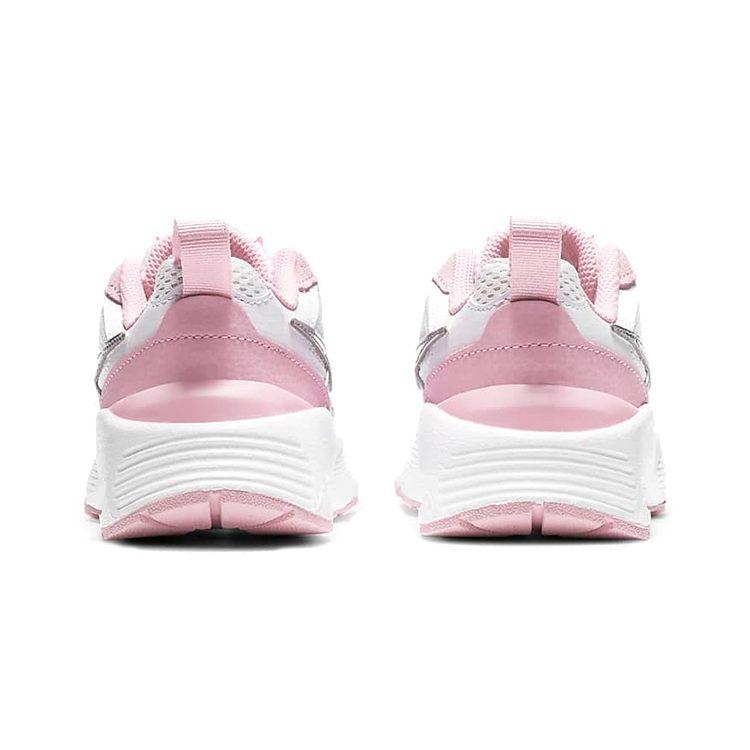 Nike Air Max Fusion SE Comfortable Round Toe Abrasion Resistant Breathable Low Top Kids Lifestyle Shoes Pink White CZ6584-100