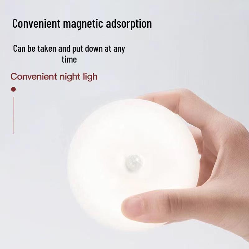 Smart LED Sensor Night Light: Automatic On/Off Bedside Lamp for Bedroom