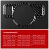 For Benz A B C E G CLA GLA GLE GLK Class Headlight Switch Cover Carbon Fiber Sticker Trim Car Interior Upgrade Automotive Parts