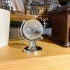 Ins Mini  Globe Transparent Earth Globe Ball Glass Miniature Ornament Educational Toys Home Decor Gift Office Decoration
