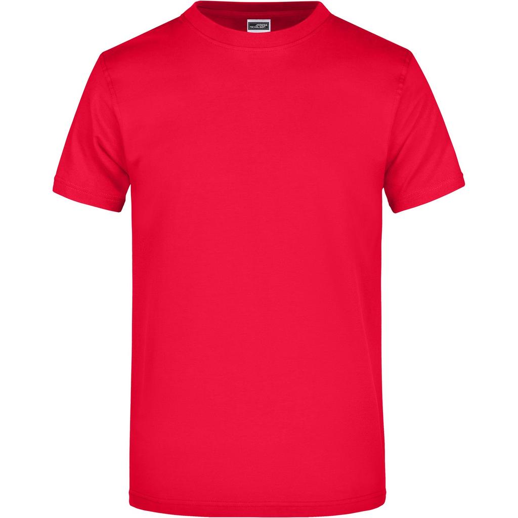 James and Nicholson Unisex Adult Heavyweight Crew Neck T-Shirt