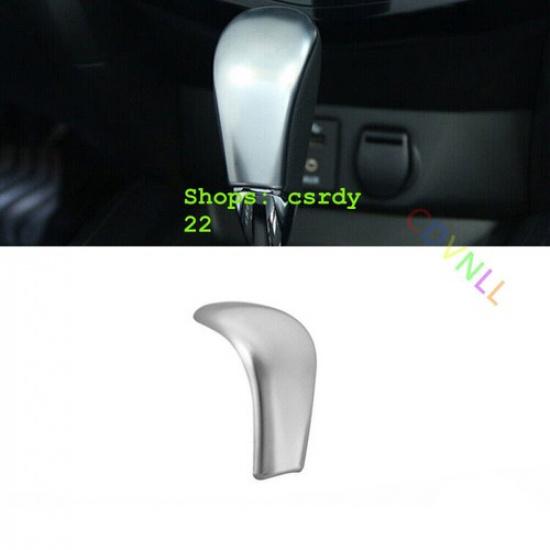 For Nissan Murano 2015-2023 Silver Matte Central Control Shift knob Cover Trim