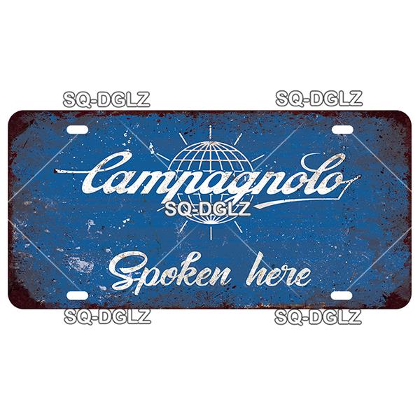[SQ-DGLZ] Vintage Bike Bicycle Metal Sign Tin Sign Licenses Plate Decor Plaque Metal Vintage Bar Pub Club Home Wall Decoration