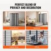 Room Divider Japanese Wall Divider 4 Panel Screen for Room Separation