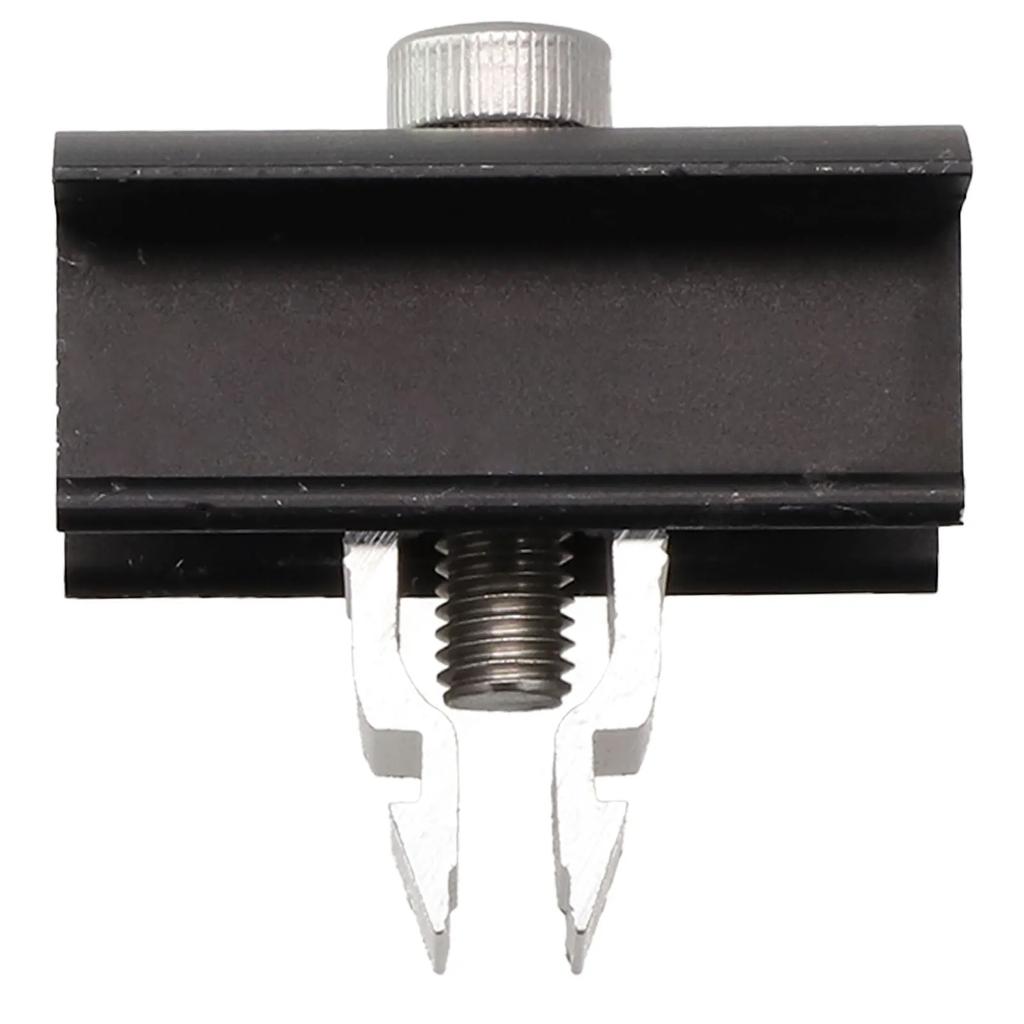 Solar Panel End Clamp Quick Solar Pv Module Fastening Clip Medle End Clamp For Fixing Solar Module Solar Bracket Mounting Clamps