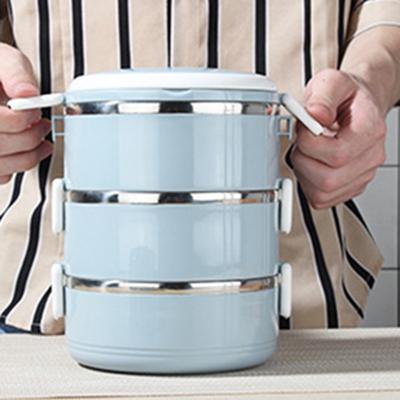Mikrowellengeeignete Lunchbox mit Griff Langlebige Lunchbox mit großem Fassungsvermögen für Arbeit Schule