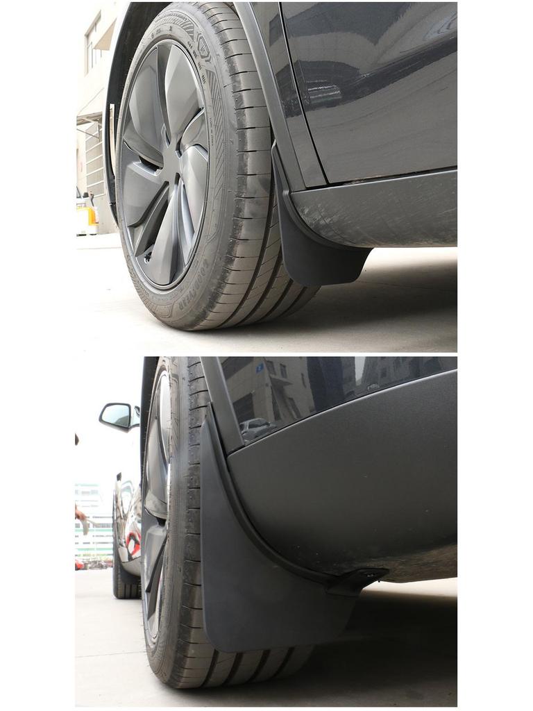 Model Y Refresh Original Mud Flaps - Exterior Modification Accessories