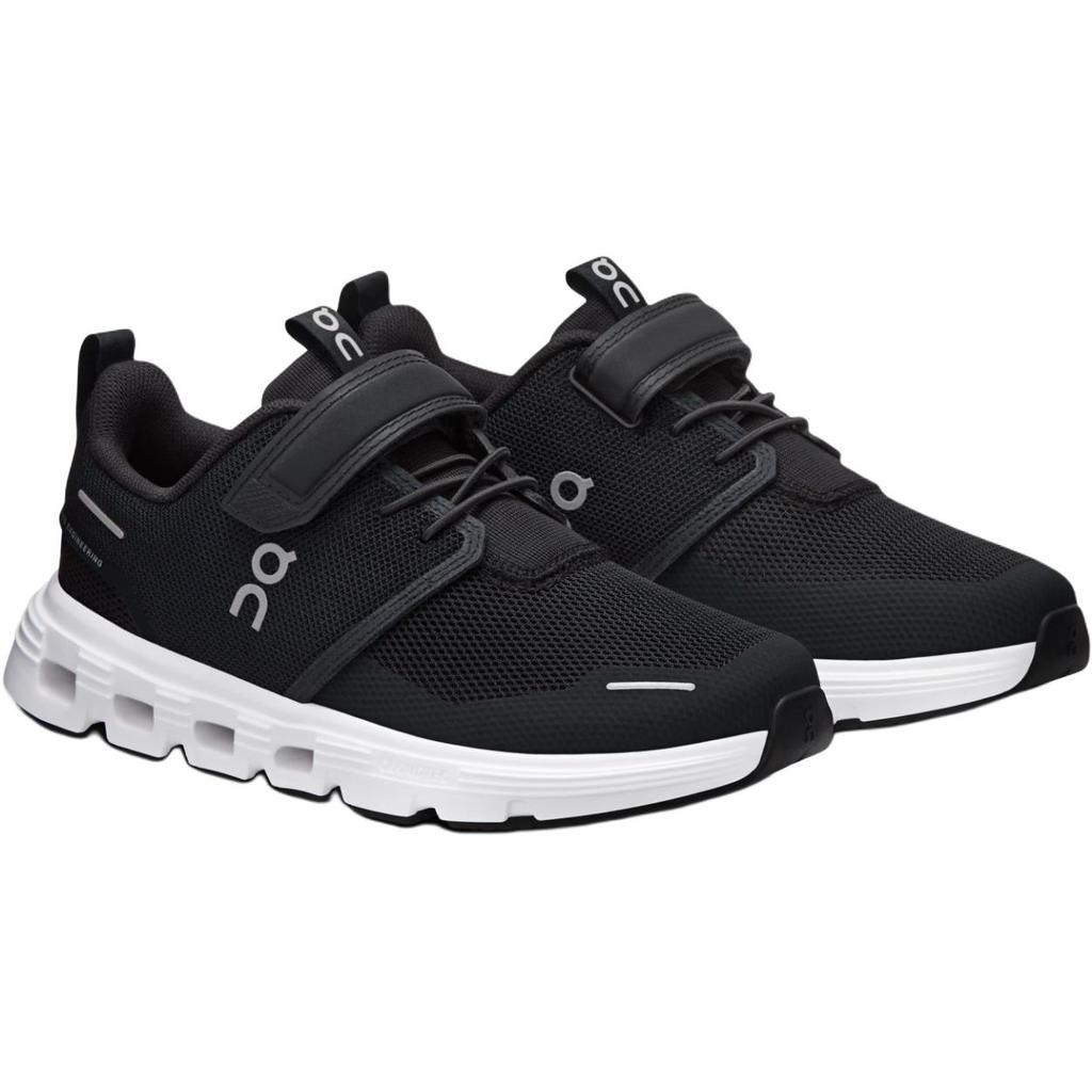 On Cloud Play 2 Comfortable Durable Wear-Resistant Low-Top Running Shoes Kids sneakers Black White 3KG30010299